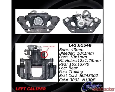 Centric Semi-Loaded Brake Caliper 141.61548 - 141.61548