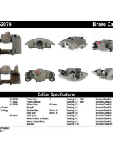 Centric Semi-Loaded Brake Caliper 141.62076                                     - 141.62076 - Image 9
