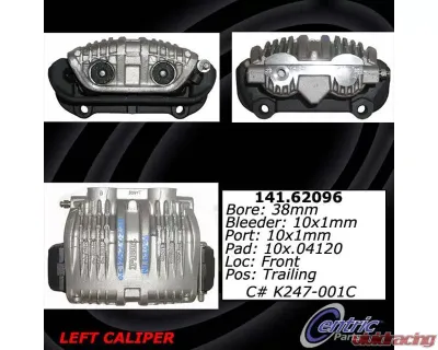Centric Semi-Loaded Brake Caliper 141.62096 - 141.62096