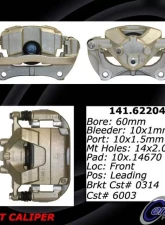 Centric Semi-Loaded Brake Caliper with New Phenolic Pistons 141.62204                                     - 141.62204 - Image 2