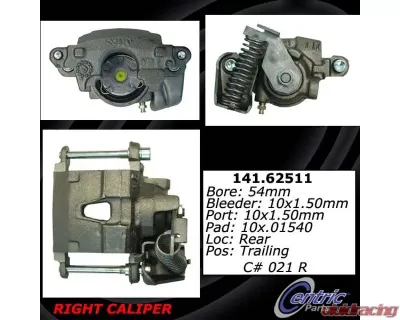 Centric Semi-Loaded Brake Caliper 141.62511 - 141.62511
