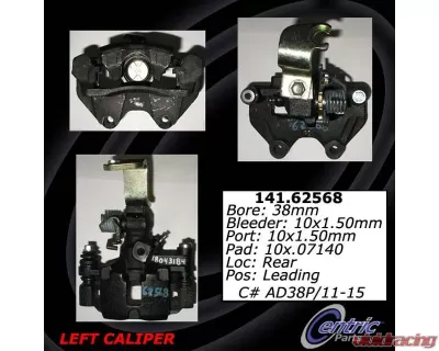 Centric Semi-Loaded Brake Caliper 141.62568 - 141.62568