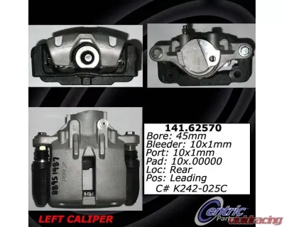 Centric Semi-Loaded Brake Caliper with New Phenolic Pistons 141.62570 - 141.62570
