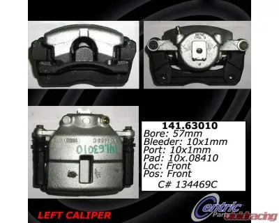 Centric Semi-Loaded Brake Caliper with New Phenolic Pistons 141.63010 - 141.63010