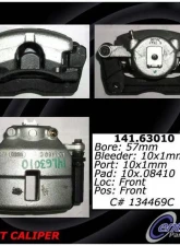 Centric Semi-Loaded Brake Caliper with New Phenolic Pistons 141.63010                                     - 141.63010 - Image 2