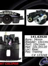 Centric Semi-Loaded Brake Caliper with New Phenolic Pistons 141.63520                                     - 141.63520 - Image 2