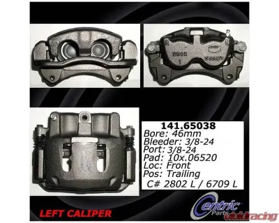 Centric Semi-Loaded Brake Caliper 141.65038 - 141.65038