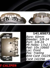 Centric Semi-Loaded Brake Caliper with New Phenolic Pistons 141.65072                                     - 141.65072 - Image 3