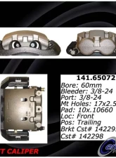 Centric Semi-Loaded Brake Caliper with New Phenolic Pistons 141.65072                                     - 141.65072 - Image 2