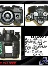 Centric Semi-Loaded Brake Caliper with New Phenolic Pistons 141.65512                                     - 141.65512 - Image 2