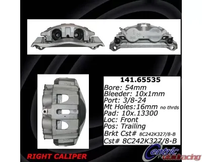 Centric Semi-Loaded Brake Caliper with New Phenolic Pistons 141.65535 - 141.65535