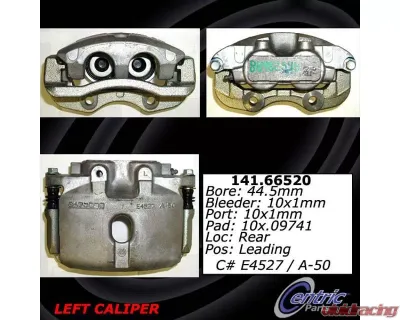 Centric Semi-Loaded Brake Caliper with New Phenolic Pistons 141.66520 - 141.66520