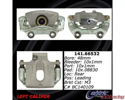 Centric Semi-Loaded Brake Caliper with New Phenolic Pistons 141.66532 - 141.66532
