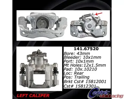 Centric Semi-Loaded Brake Caliper 141.67520 - 141.67520