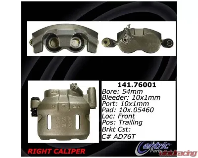Centric Semi-Loaded Brake Caliper 141.76001 - 141.76001