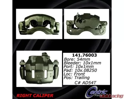 Centric Semi-Loaded Brake Caliper 141.76003 - 141.76003