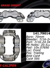 Centric Semi-Loaded Brake Caliper with New Phenolic Pistons 141.79013                                     - 141.79013 - Image 2