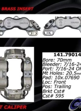 Centric Semi-Loaded Brake Caliper with New Phenolic Pistons 141.79014                                     - 141.79014 - Image 3