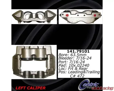 Centric Semi-Loaded Brake Caliper 141.79101 - 141.79101
