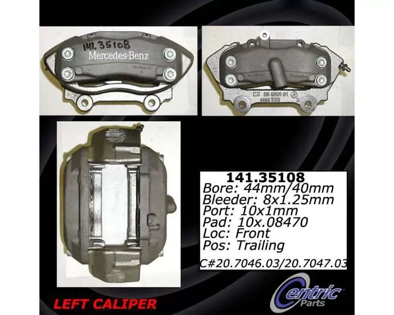 Posi-Quiet Loaded Caliper 142.35108 - 142.35108