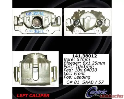 Posi-Quiet Loaded Caliper 142.38012 - 142.38012