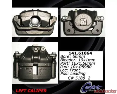 Posi-Quiet Loaded Caliper 142.61064 - 142.61064