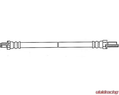 Centric Brake Hose 150.20008 - 150.20008