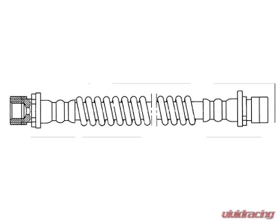 Centric Brake Hose 150.22004 - 150.22004