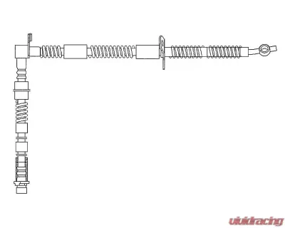 Centric Brake Hose 150.22009 - 150.22009