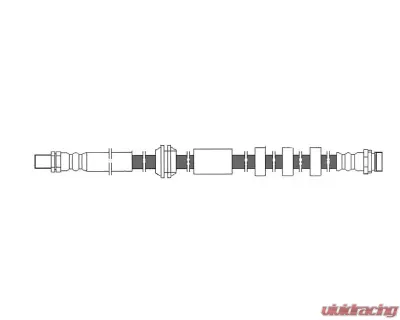 Centric Brake Hose 150.22017 - 150.22017