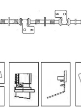 Centric Brake Hose 150.28005                                     - 150.28005 - Image 6