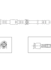 Centric Brake Hose 150.33053                                     - 150.33053 - Image 4