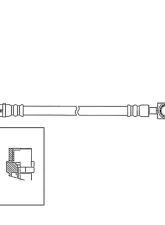 Centric Brake Hose 150.33348                                     - 150.33348 - Image 4