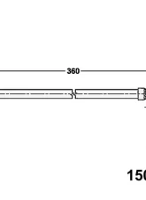 Centric Brake Hose 150.35021                                     - 150.35021 - Image 2