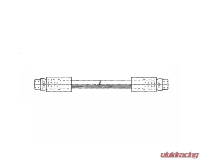 Centric Brake Hose 150.37020 - 150.37020