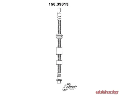 Centric Brake Hose 150.39013 - 150.39013