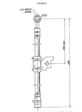 Centric Brake Hose 150.40010                                     - 150.40010 - Image 5