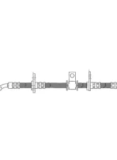 Centric Brake Hose 150.40020                                     - 150.40020 - Image 4