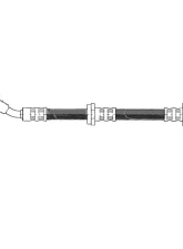 Centric Brake Hose 150.40025                                     - 150.40025 - Image 4