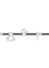 Centric Brake Hose 150.40043                                     - 150.40043 - Image 4