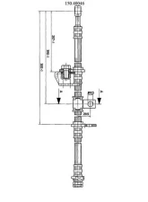 Centric Brake Hose 150.40046                                     - 150.40046 - Image 5