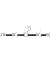 Centric Brake Hose 150.40051                                     - 150.40051 - Image 4