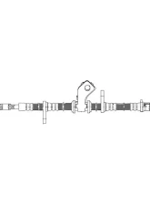 Centric Brake Hose 150.40052                                     - 150.40052 - Image 4