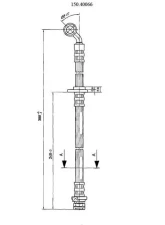 Centric Brake Hose 150.40066                                     - 150.40066 - Image 5