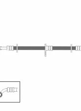 Centric Brake Hose 150.40094                                     - 150.40094 - Image 4