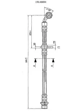 Centric Brake Hose 150.40094                                     - 150.40094 - Image 5