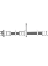 Centric Brake Hose 150.40116                                     - 150.40116 - Image 3