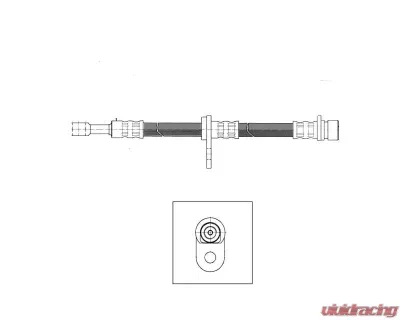 Centric Brake Hose 150.40313 - 150.40313
