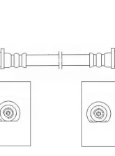 Centric Brake Hose 150.40352                                     - 150.40352 - Image 4