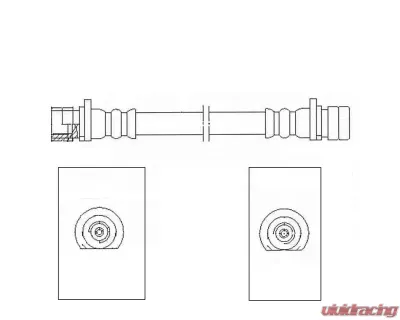 Centric Brake Hose 150.40352 - 150.40352
